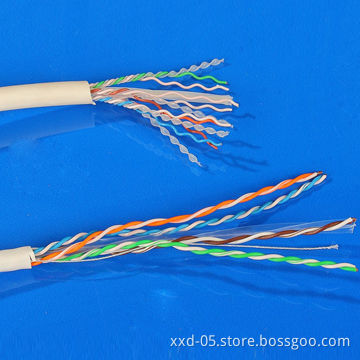4-pair UTP Cat6a Network Cables with Working Distance Up to 120m, Optional Color